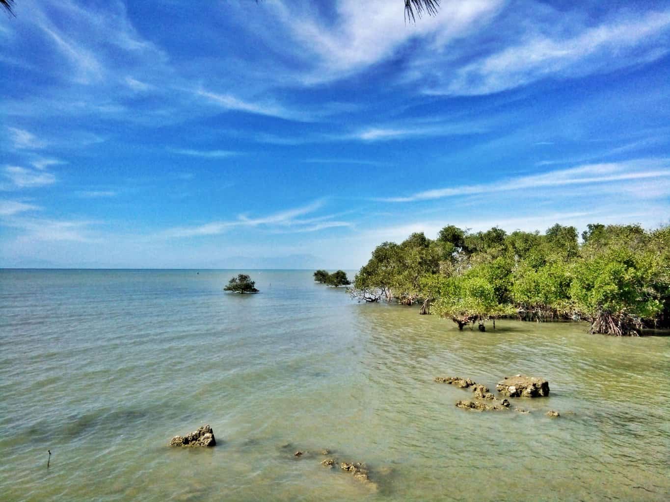 Talang Siring Beach near Avalokitesvara Vihara